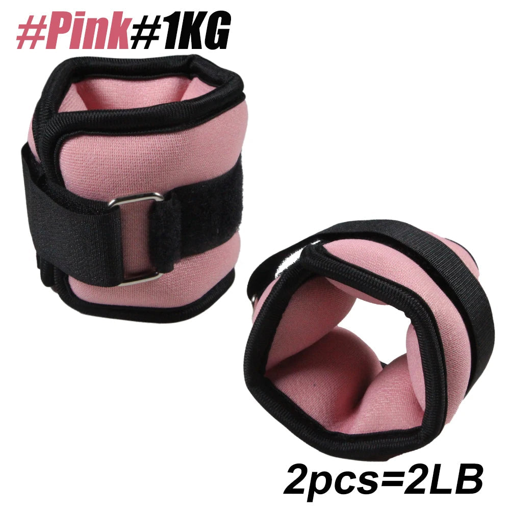 Neoprene Resistance Weights with Double Strap Closure and Moisture Absorbing Lining