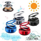 Portable Heater with Motion-to-Heat Conversion and Quiet Fanless Design for Car, Home