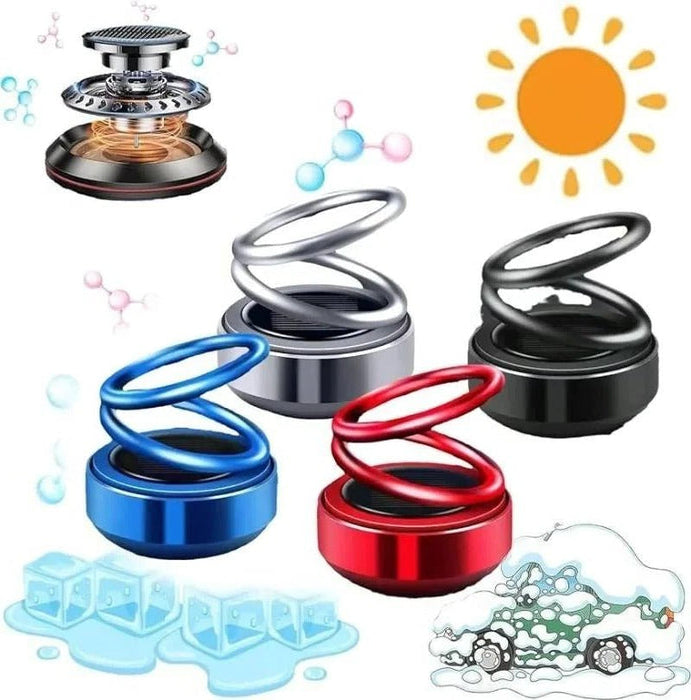Compact Kinetic Heater with Rotating Ring Design for Cars and Indoor Spaces