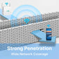 WiFi Repeater with Wall Penetrating Antenna and Multi-Device Support