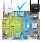 WiFi Repeater with Wall Penetrating Antenna and Multi-Device Support