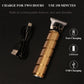 Professional Hair Clippers Cordless Set for Men Gold