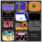 Classic Game Console with 620 Preloaded Games and Two Wired Controllers, Composite AV