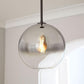 Modern Globe Pendant Light in Brushed Brass