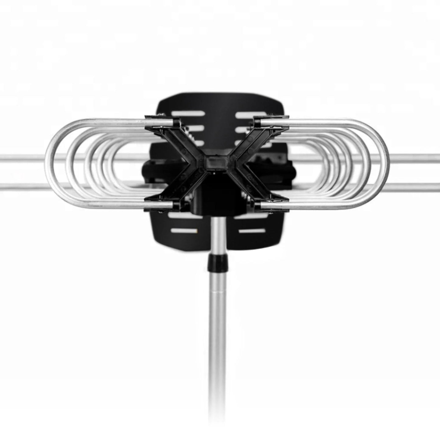 Motorized Outdoor TV Antenna with 360 Degree Rotation and Remote Control, 33ft Cable