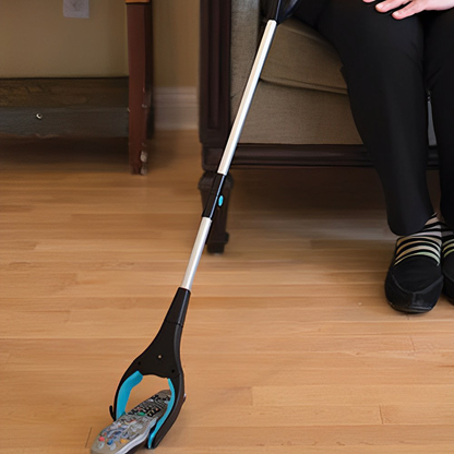 Reaching Grabber Stick with Rotating Jaw and Foldable Design, 32 Inch Reach
