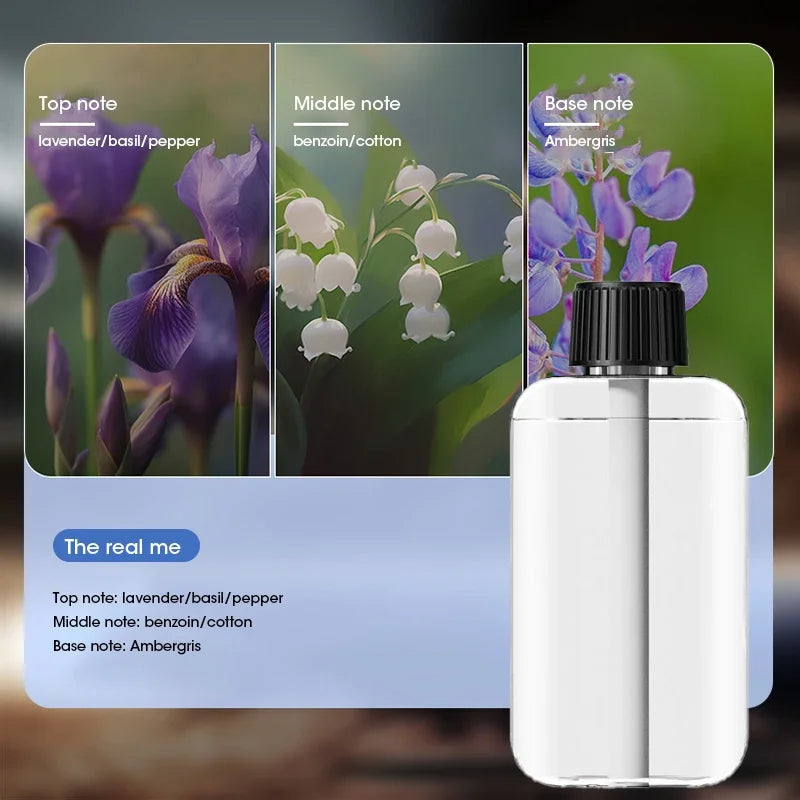 Essential Oil Diffuser with Digital Display and Wall Mounting, 5 Spray Modes
