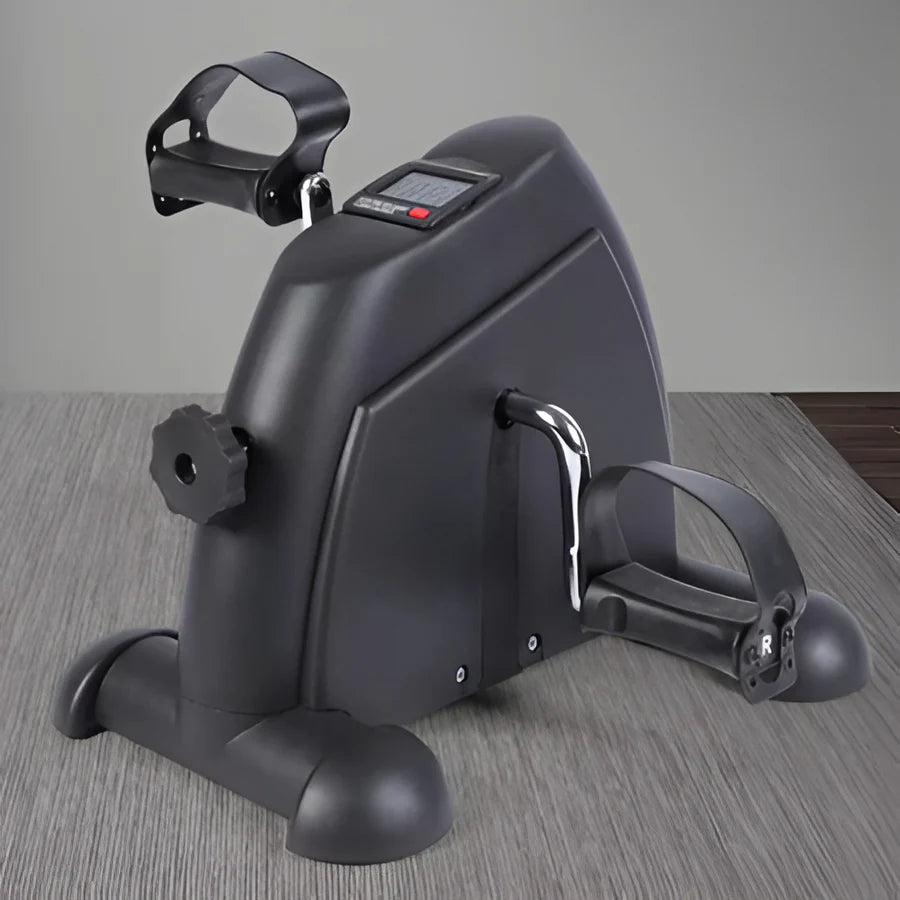 Compact Electric Pedal Exercise Bike with LCD Display