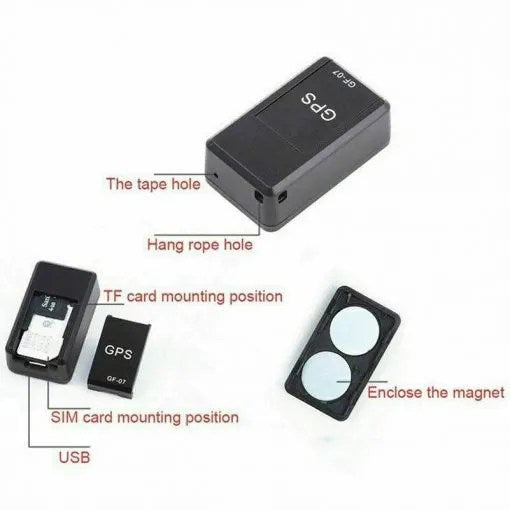 Mini GPS Tracker, Magnetic Real-Time Vehicle Locator