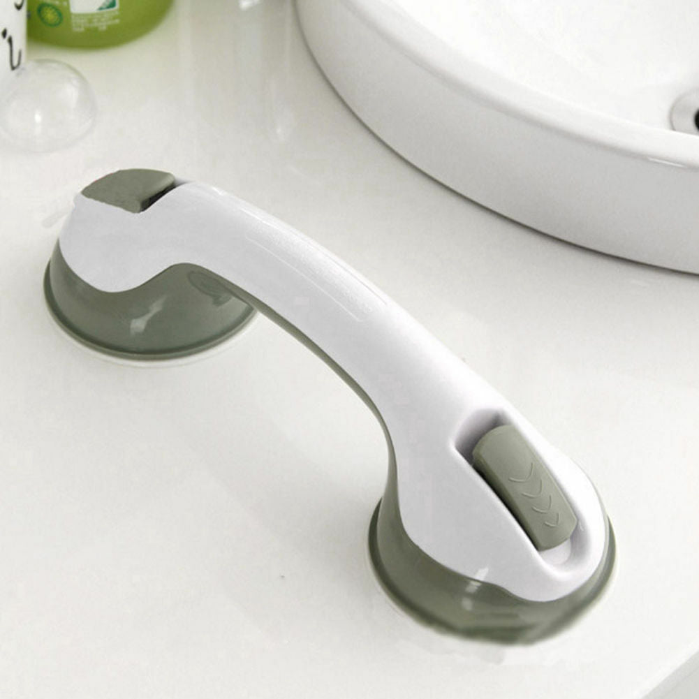 Suction Cup Grab Bar with Dual Pressure Locks and 300 Pound Capacity