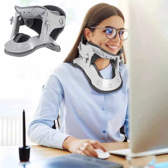 Neck Stretcher Traction Device for Posture Correction and Spinal Relief
