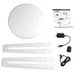 Digital HDTV Antenna with Omnidirectional Reception and Auto Signal Lock, 40ft Cable