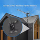 Outdoor Digital HD TV Antenna with 360 Directional Motor for Crystal Clear Reception