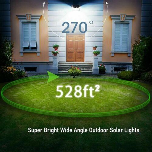 Solar Motion Sensor Light with Adjustable Mount and Three Modes, 800 Lumens