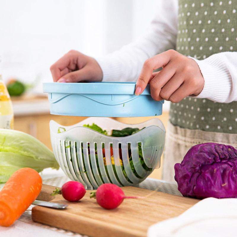 Salad Cutter Bowl - My Kitchen Gadgets