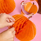 Paper Accordion Fall Decorations with Turkey and Pumpkin Designs, 4-Piece Set
