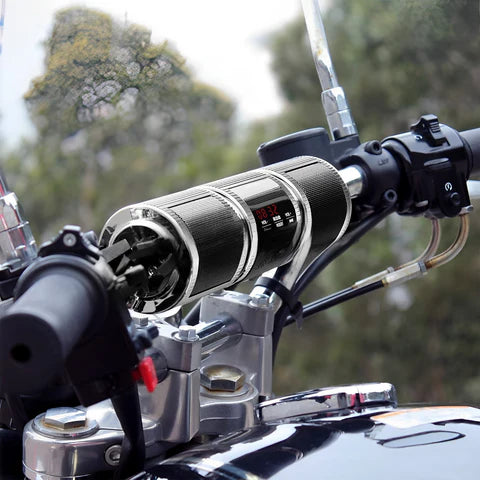Motorcycle Bluetooth Speakers with Waterproof Stereo Soundbar
