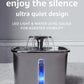 Cat Water Fountain with Five Stage Filtration and Dual Flow Modes, 95oz Capacity