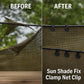 Sun Shade Fix Clamp Net Clip - Image 2