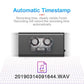 Voice Activated Audio Recorder with 8GB Storage and Magnetic Mount