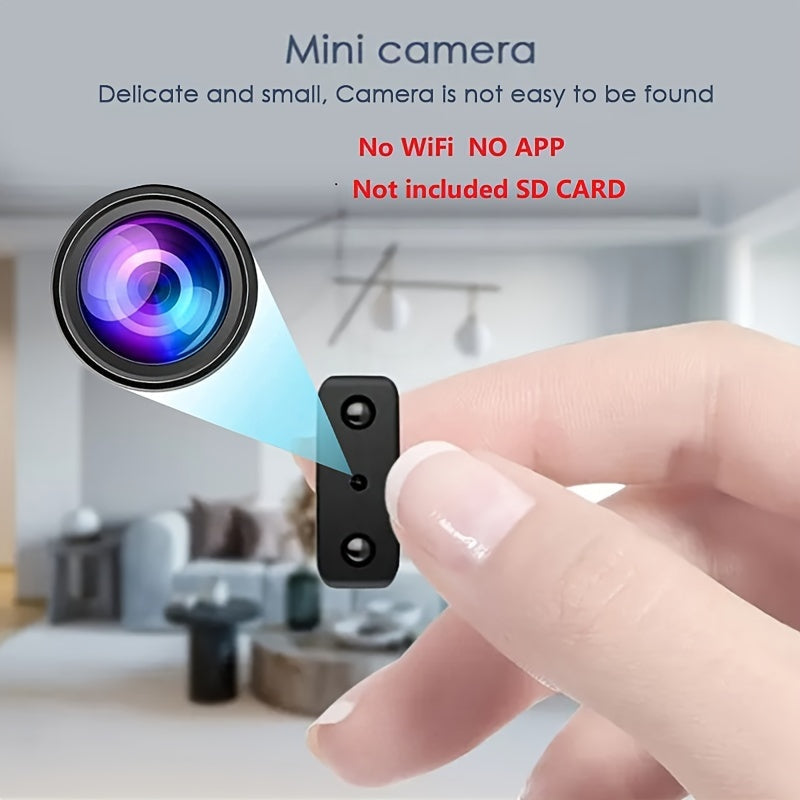 Ultra-Compact Mini Camera - Full HD | Night Vision & Motion Detection
