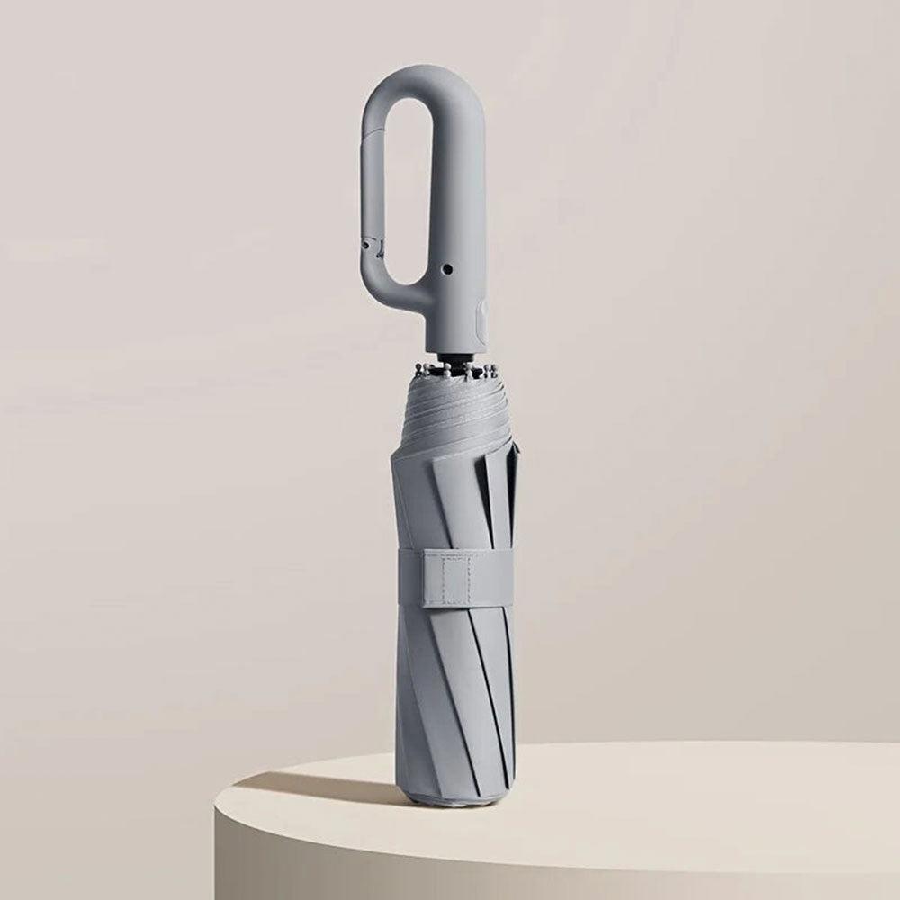 Compact Travel Umbrella with One-Touch Auto Open and Windproof Frame, Sun-Blocking Canopy