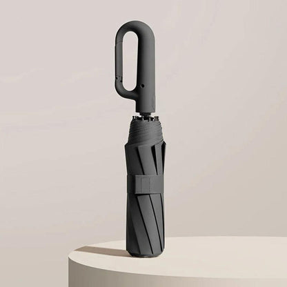 Compact Travel Umbrella with One-Touch Auto Open and Windproof Frame, Sun-Blocking Canopy
