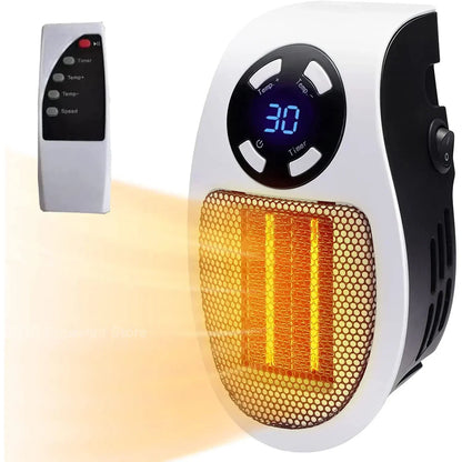 Room Heater with Automatic Tip Over Shutoff and Overheat Protection