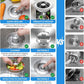 Push Button Sink Drain Strainer with Steel Basket and Silicone Seal