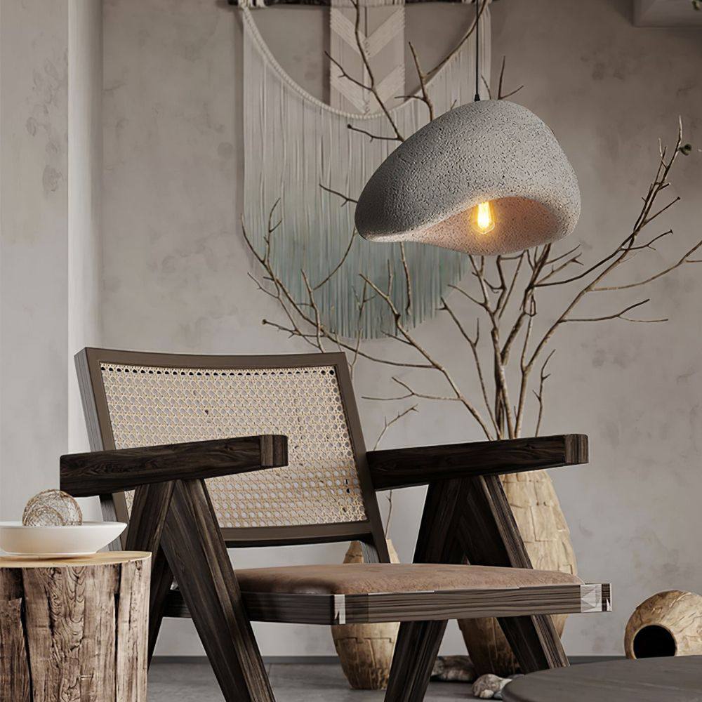 Wabi Sabi Cocoon Pendant Light