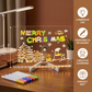 Illuminated Drawing Board with Reusable Wipe Clean Surface and Built-In LED Panel