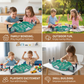 Tabletop Football Game with Slider Control and Built-in Scoreboard
