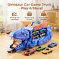 Transforming Dinosaur Truck with LED Lights and 2 Toy Cars