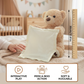 Interactive Plush Bear with Voice Responses and Gentle Movement for Toddlers