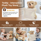 Interactive Plush Bear with Voice Responses and Gentle Movement for Toddlers