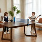 Retractable Table Tennis Net with Adjustable Clamps for Multiple Table Sizes