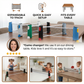 Retractable Table Tennis Net with Adjustable Clamps for Multiple Table Sizes