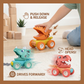 Dinosaur Push Truck with Rolling Wheels for Indoor and Outdoor Play