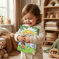 Interactive Sound Book with Audio Buttons and Colorful Pictures for Toddlers 12 Months Up