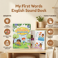 Interactive Sound Book with Audio Buttons and Colorful Pictures for Toddlers 12 Months Up