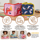 Reusable Drawing Book with Wipe Clean Pages for Kids