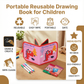 Reusable Drawing Book with Wipe Clean Pages for Kids
