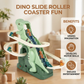 Dinosaur Slide with Built-In Steps and Stable Frame for Toddlers