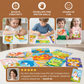 Peel and Stick Sticker Craft Activity Set with Animal and Vehicle Templates