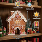 Holiday Gingerbread Mini Golf Set with Putter and Ball