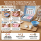 Newborn Hand and Footprint Kit with Ink Pad and Printing Paper, Decorating Supplies