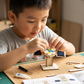 Building Set with Hydraulic Arm and Propeller Plane, Working Mechanics Models