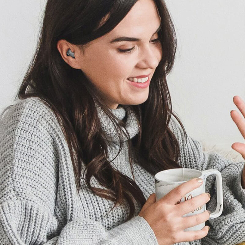 Sleep Earbuds with Flat Ergonomic Fit and Wireless 5.3 Connectivity, IPX5 Sweat Resistant