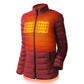 Wolf Womens Heated Jacket (Final Sale) - front view | Silarius