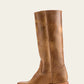 Women's elegant mid-calf boots, a chic closed-toe design with a comfortable block heel.